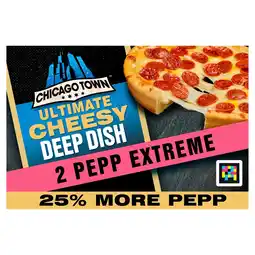 Morrisons Chicago Town Ultimate Pepperoni Deep Dish Pepp Extreme Pizza offer