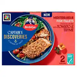 Morrisons Birds Eye Mediterranean Tomato & Thyme Focaccia Fish Fillets 220g offer