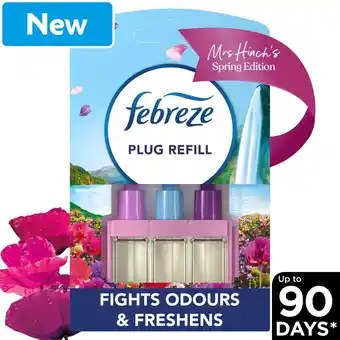 Morrisons Febreze 3volution Refill Enchanted Wildflowers offer