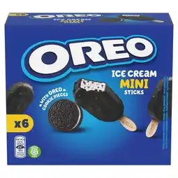 Morrisons Oreo Ice Cream Mini Sticks 6 Pack offer