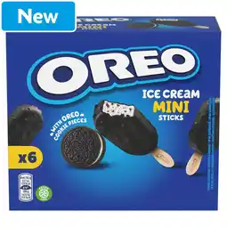 Morrisons Oreo Ice Cream Mini Sticks 6 Pack offer