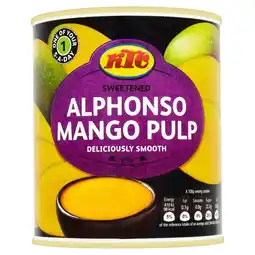 Morrisons KTC Alphonso Mango Pulp offer