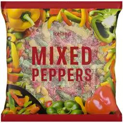 Iceland Iceland Mixed Peppers 780g offer