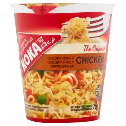 Iceland Koka The Original Chicken Flavour Oriental Instant Noodles 70g offer