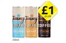 Londis Jimmy Iced Coffee Original, Caramel, Strong offer