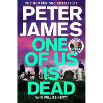Asda Paperback One of Us Is Dead by Peter James offer