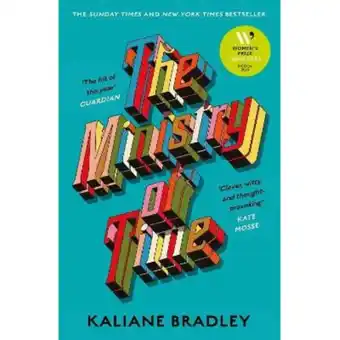 Asda Paperback The Ministry of Time by Kaliane Bradley offer