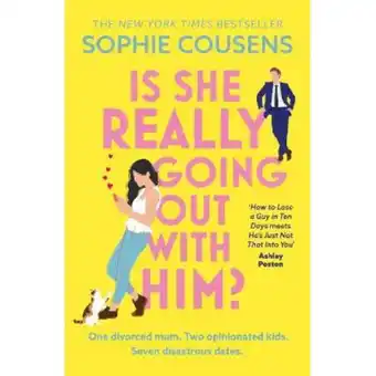 Asda Paperback Is She Really Going Out With Him? by Sophie Cousens offer