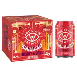 Morrisons Vocation Brewery Heart & Soul Session IPA 4x330ml offer