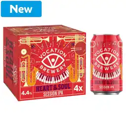 Morrisons Vocation Brewery Heart & Soul Session IPA 4x330ml offer