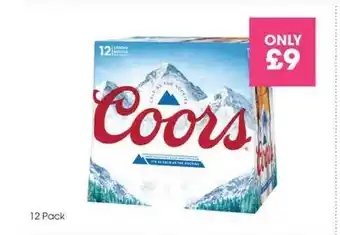 Coors 12 Pack