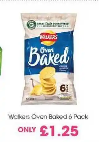 Centra Walkers Oven Baked 6 Pack offer