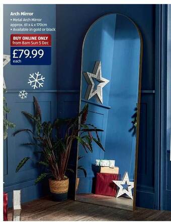 Aldi Arch Mirror offer