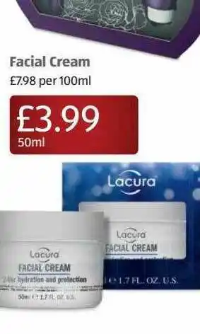 Aldi Facial Cream offer