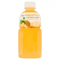 Morrisons Niru Pineapple Flavoured Drink With Nata De Coco Bottle 320ml offer