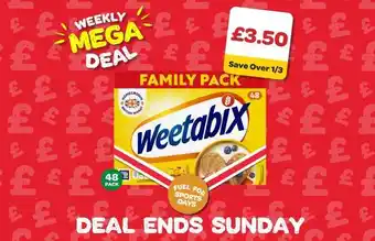 Spar Weetabix Family Pack offer
