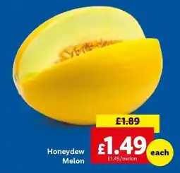 Lidl Honeydew Melon offer