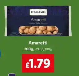 Lidl Amaretti offer