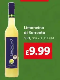 Lidl Limoncino di Sorrento offer