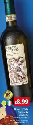 Lidl Greco di Tufo, Campania, 2023, 75cl offer