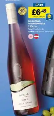 Lidl Müller Rosé, Niederösterreich 2024 offer