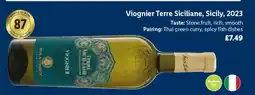 Lidl Viognier Terre Siciliane, Sicily, 2023 offer