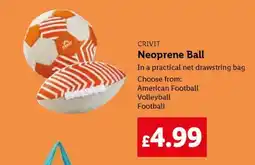 Lidl CRIVIT Neoprene Ball offer