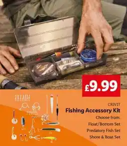 Lidl CRIVIT Fishing Accessory Kit offer