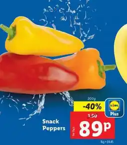 Lidl Snack Peppers offer