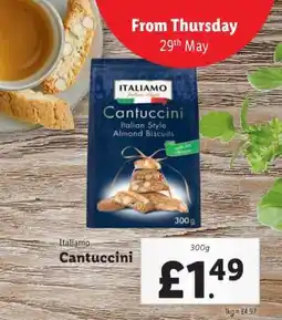 Lidl Italiamo Cantuccini offer