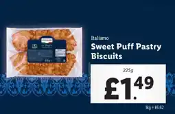 Lidl Italiamo Sweet Puff Pastry Biscuits offer
