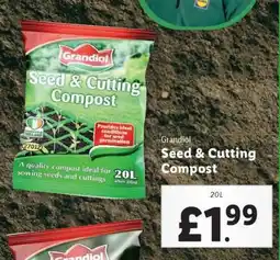 Lidl Grandiol Seed & Cutting Compost offer