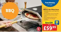Lidl Milano Gas Pizza Oven offer