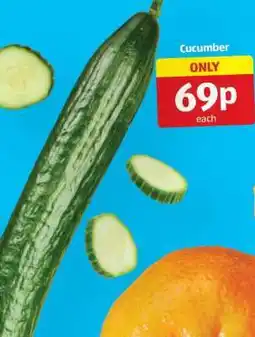 Aldi Cucumber offer