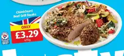 Aldi Chimichurri Beef Grill Steaks offer