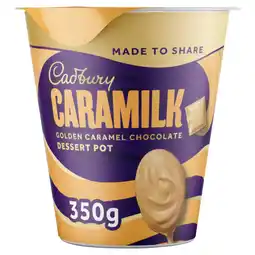 Asda Cadbury Caramilk Golden Caramel Chocolate Dessert Pot 350g offer