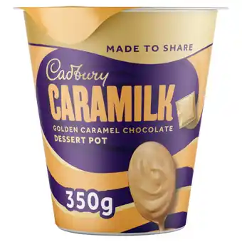 Asda Cadbury Caramilk Golden Caramel Chocolate Dessert Pot 350g offer