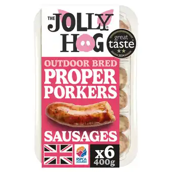 Asda The Jolly Hog Proper Porker Sausages offer
