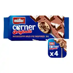 Asda Muller Corner Originals Mississippi Mud Pie Inspired 4 x 124g (496g) offer