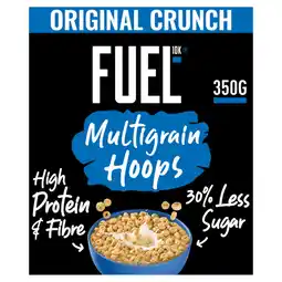Asda Fuel 10K Multigrain Hoops Original Crunch 350g offer