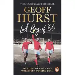 Asda Paperback Last Boy of ’66 by Geoff Hurst offer
