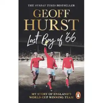 Asda Paperback Last Boy of ’66 by Geoff Hurst offer
