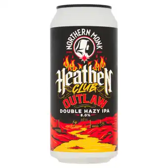 Asda Northern Monk Heathen Club Outlaw Double Hazy IPA 440ml offer