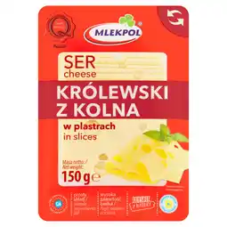 Asda Mlekpol Królewski z Kolna Cheese Sliced offer