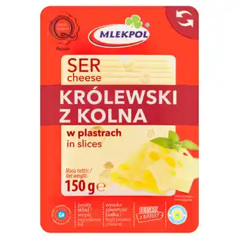 Asda Mlekpol Królewski z Kolna Cheese Sliced offer