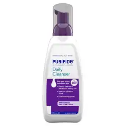 Asda PURIFIDE Daily Cleanser With Liquorice Root Extract + Zinc 235ml offer