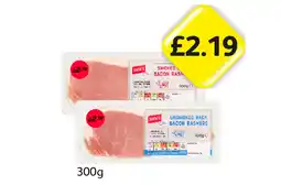 Londis Jack's Back Bacon Rashers, Unsmoked offer