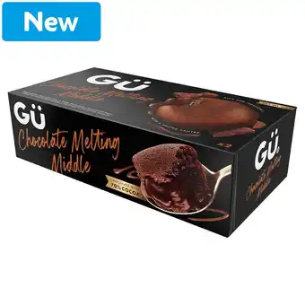 Morrisons Gu Hot Chocolate Melt In The Middle Puddings 2x90g offer