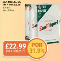 Bestway SanMiguel 5% offer