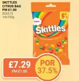 Bestway Skittles citrus bag offer